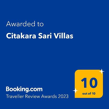 Oceanfront Citakara Sari Villas Candidasa Kültér fotó