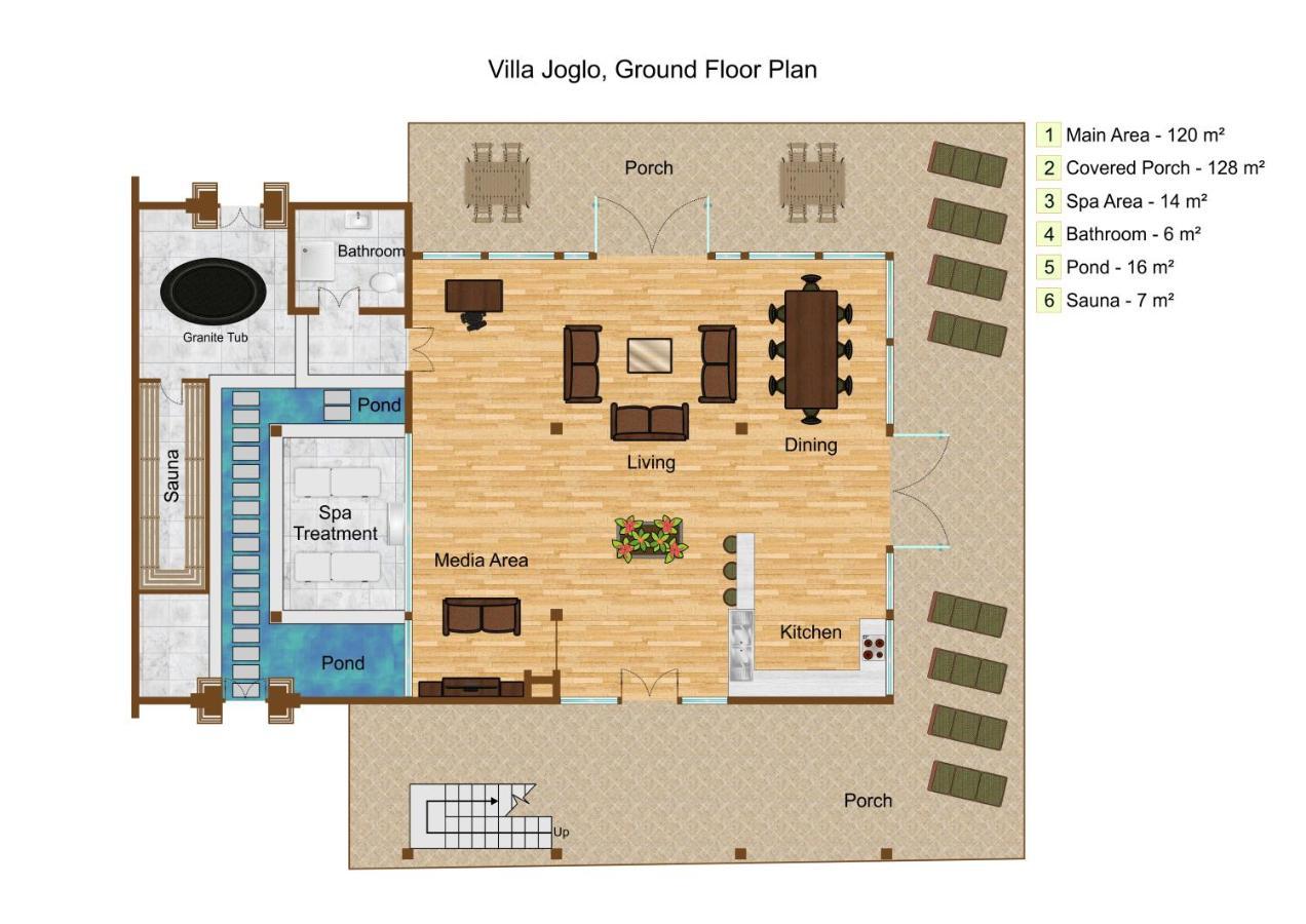 Oceanfront Citakara Sari Villas Candidasa Kültér fotó