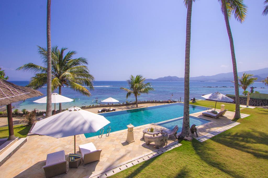 Oceanfront Citakara Sari Villas Candidasa Kültér fotó