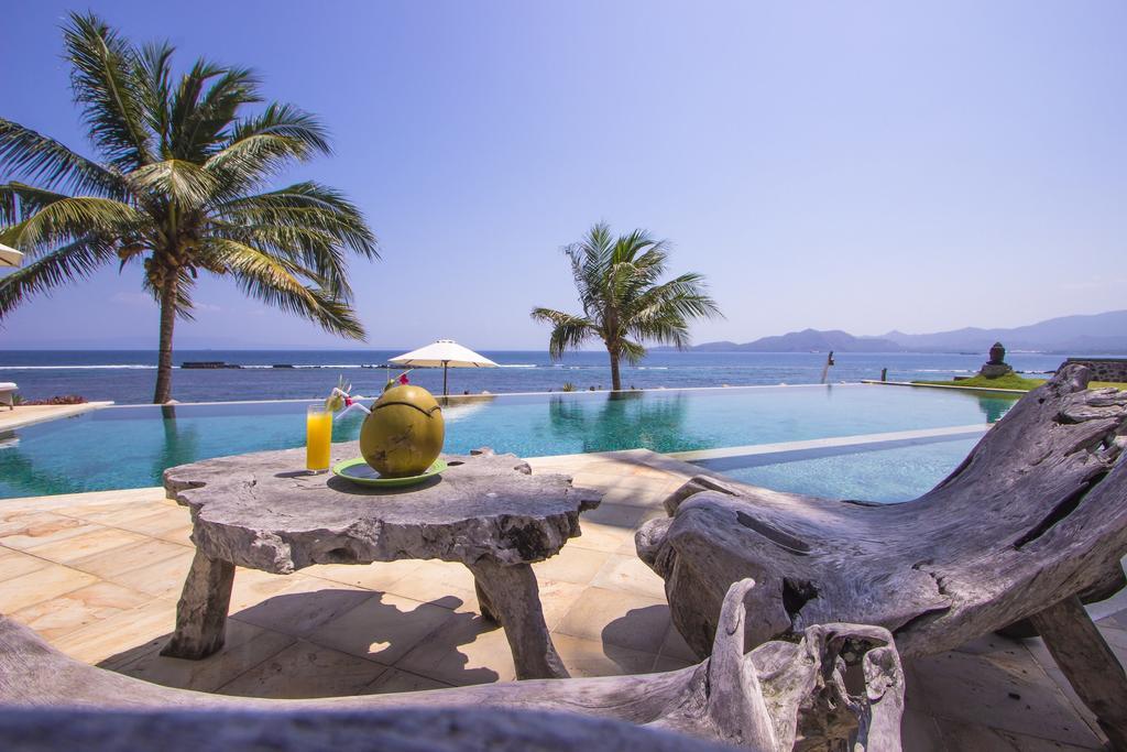 Oceanfront Citakara Sari Villas Candidasa Kültér fotó