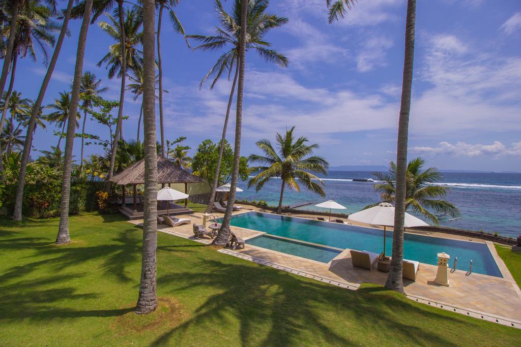 Oceanfront Citakara Sari Villas Candidasa Kültér fotó