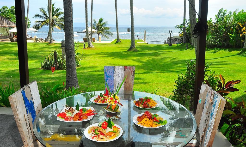 Oceanfront Citakara Sari Villas Candidasa Kültér fotó