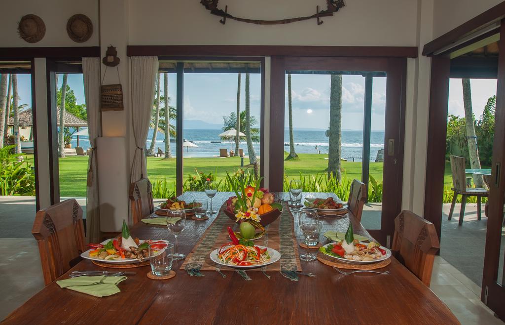 Oceanfront Citakara Sari Villas Candidasa Kültér fotó