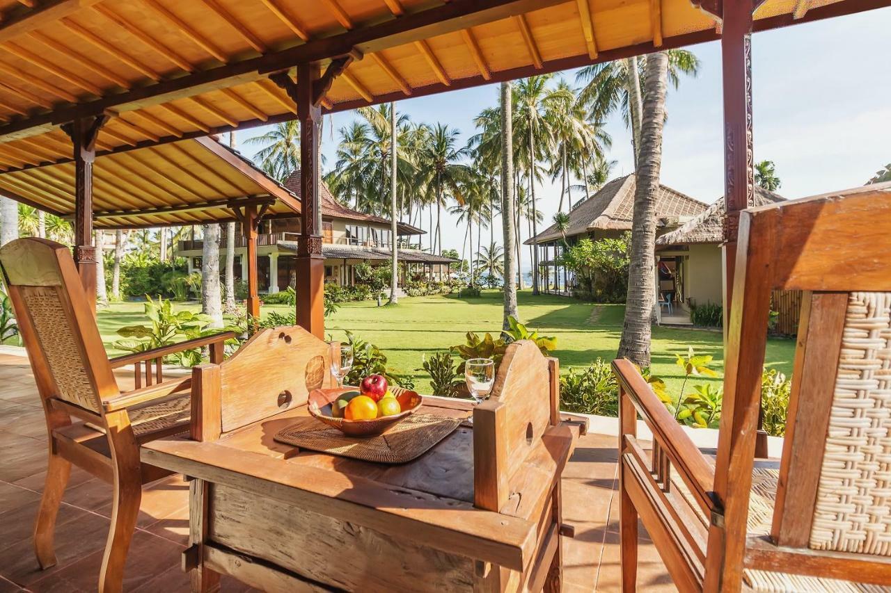 Oceanfront Citakara Sari Villas Candidasa Kültér fotó